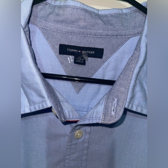 NWOT Tommy Hilfiger Men's New England Logo Button Shirt XXL - Picture 5 of 10
